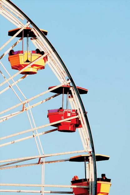 Ferris wheel poster