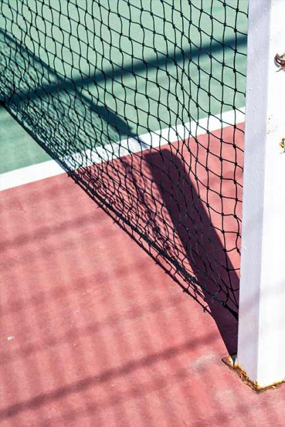 Tennis net poster