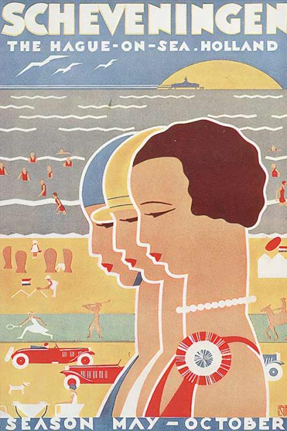 Scheveningen poster