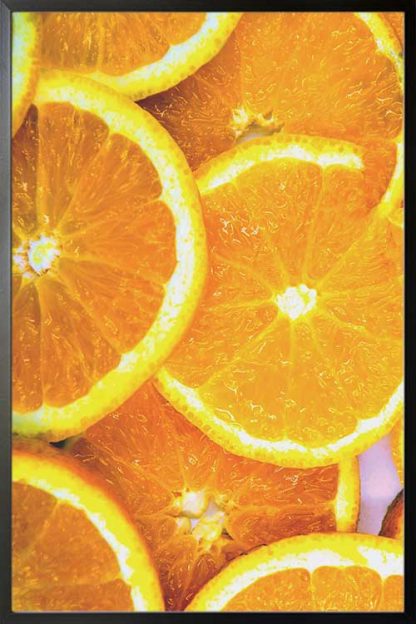 Framed Bunch of orange poster