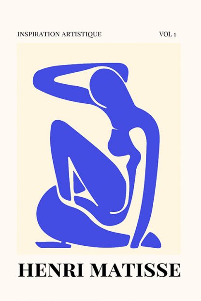 Matisse inspired no. 1 poster art print without frame
