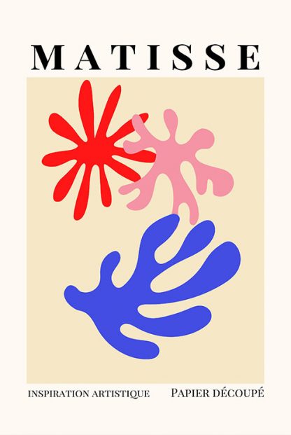 Matisse inspired no. 3 poster without frame