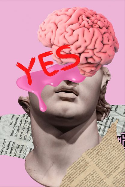 Pop Surrealism No. 1 graphical poster