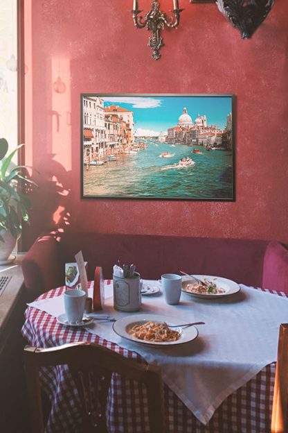 Grand Canal Italy Poster in Interior
