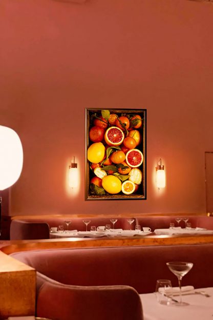 Citrus Poster in Interior