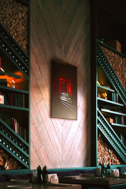Torii Gates Poster in Interior Design