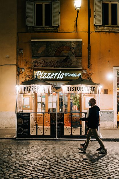 Pizzeria Rome Poster