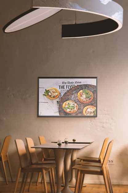 Finger Food Poster in Interior