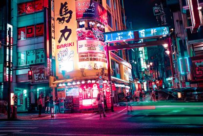 Vibrant Night Tokyo