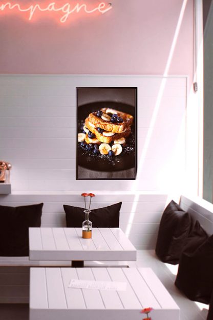French Toast Poster in Interior