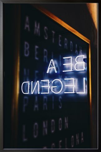 Neon Sign III Poster