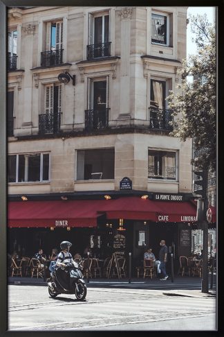 Paris Cafe Poster