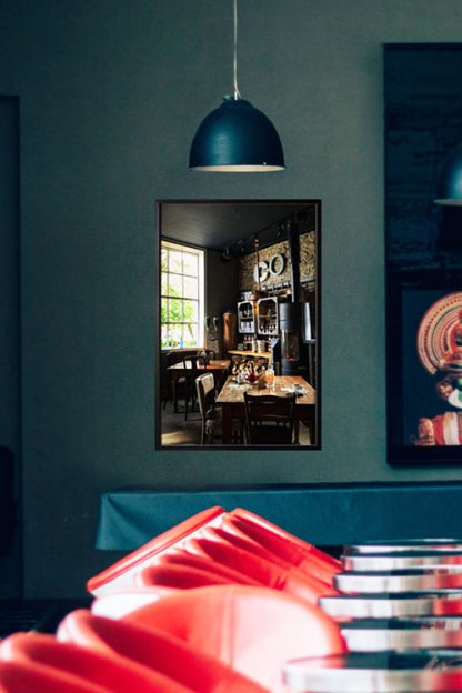 Bar Cafe Poster in Interior