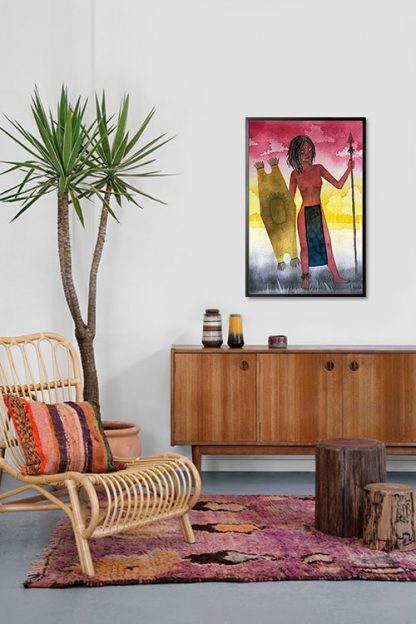 Maharlika Poster in Interior