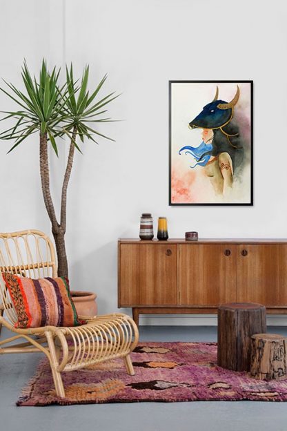 Nilalang Kan-Laon Poster in Interior