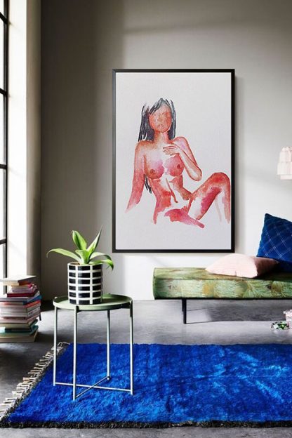 Skin No.1 Poster in Interior