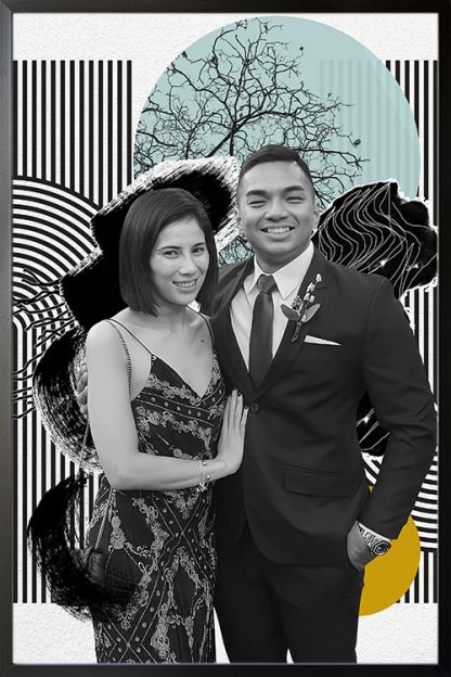 Kayla Marasigan's Heart and Chiz special pop art poster