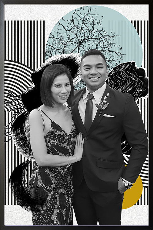 Kayla Marasigan's Heart and Chiz special pop art poster