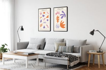 Gallery Wall art set Abstract Pattern Poster- 2