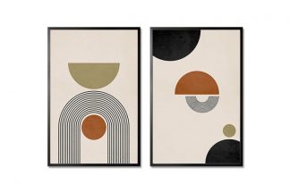 Gallery Wall art set Boho Shapes and Lines Poster- 2