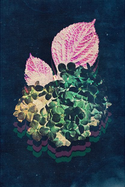 Floral Retro Lilac Poster