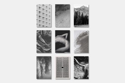 Gallery Wall art set Grayscale Collection Poster Bundle