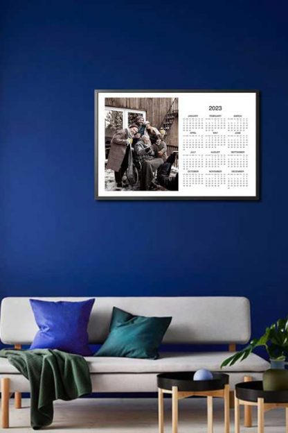 Personal Calendar 2023 poster in an interior