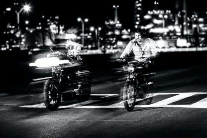 Night ride poster