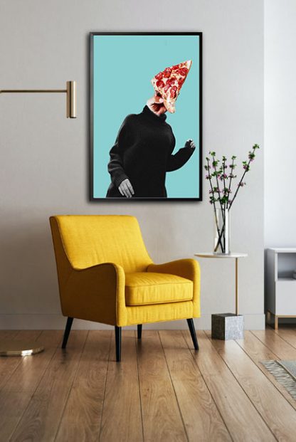 The object on my head no2 poster in interior