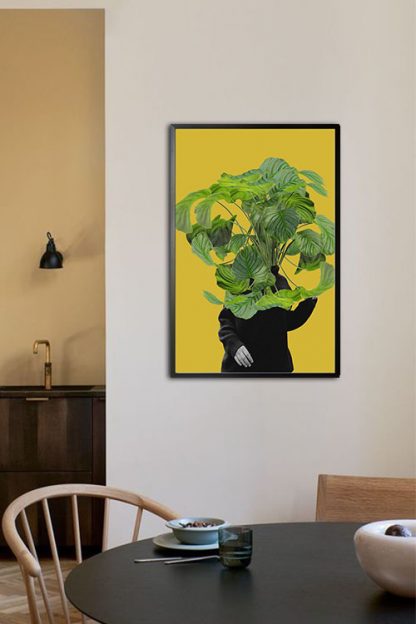 The object on my head no4 poster in interior