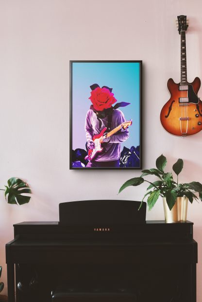 Riffs of Love Poster in interior