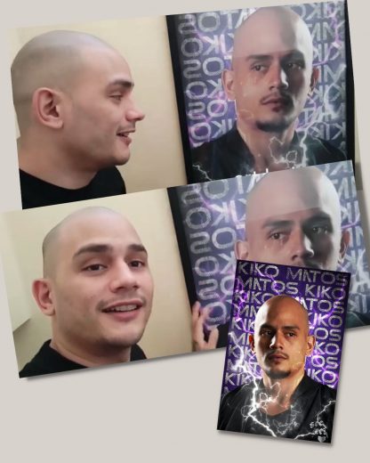 Angas poster with kiko matos