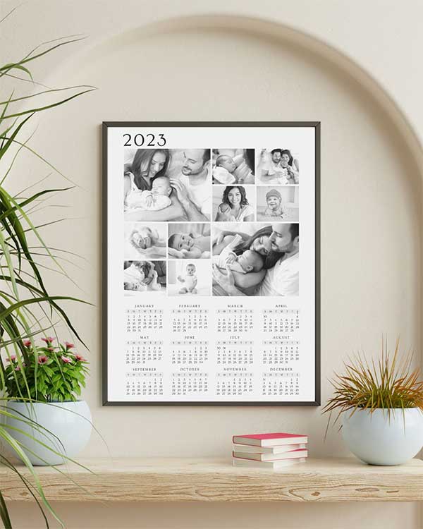 Calendar 2023 poster for gifts