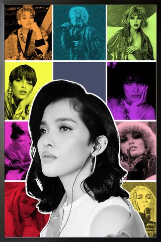Versions of Me poster with frame