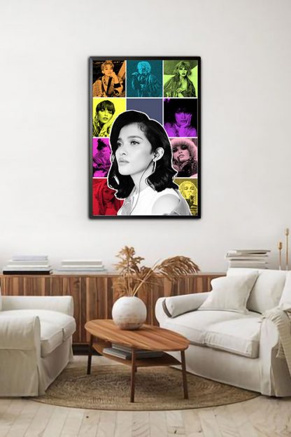 Versions of me poster in interior