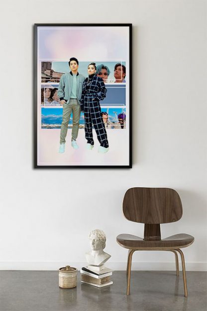 Moments of us poster in interior
