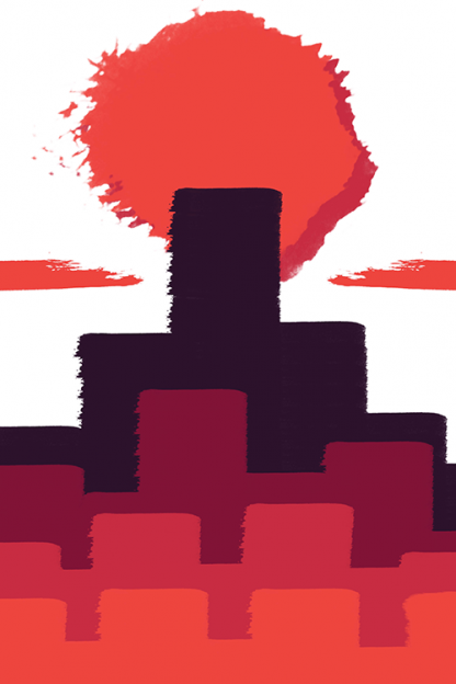 Sunset Skyline poster