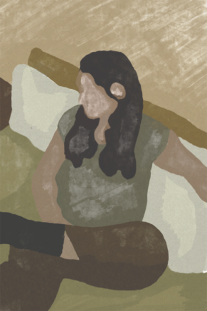 Couch Lady Poster
