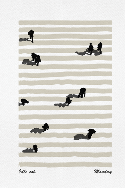 Monday Scene Poster