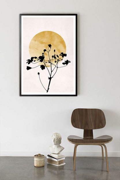 Under the Sun Silhouette No. 1 Poster in Interior