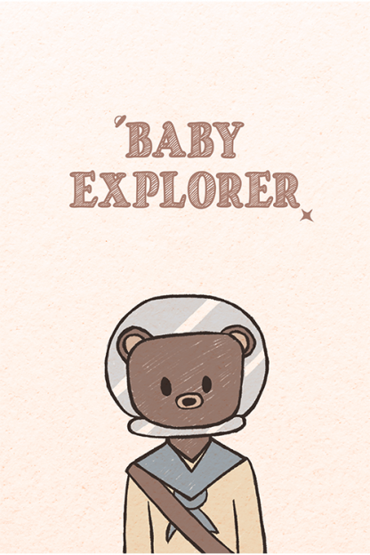 Baby Bear Poster