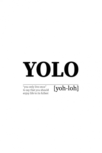 YOLO poster