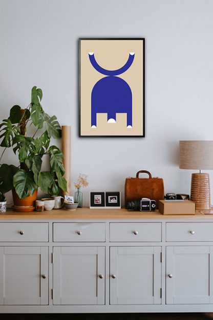 Vase tube no. 1 Poster in Interior