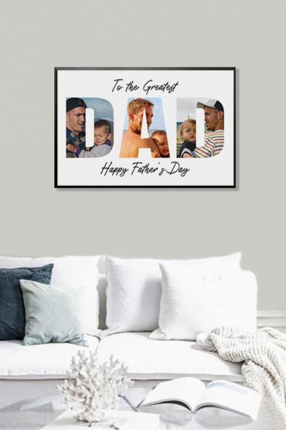 Greatest Dad Poster in interior