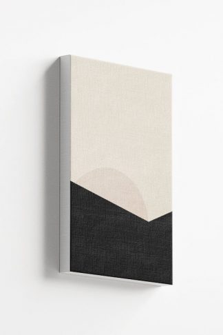 Abstract Minimal tone and shape no. 1 canvas