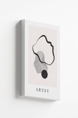 Artsy Abstract no. 2 canvas