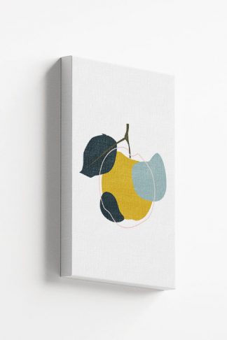 Abstract Apple canvas