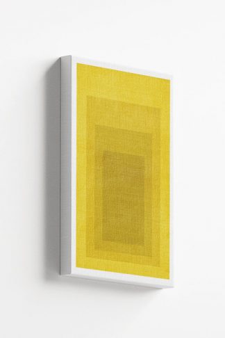 Textured yellow rectangles canvas