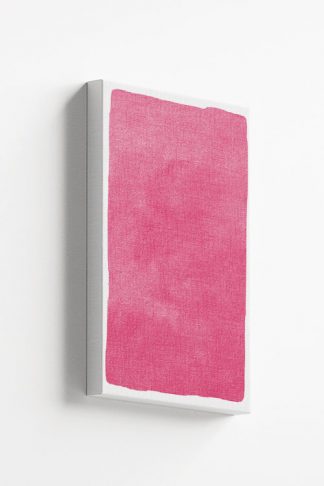 Textured pink watercolor canvas