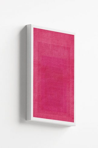 Textured pink rectangles canvas